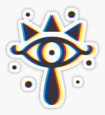 Trippy Shiekah Eye Sticker
