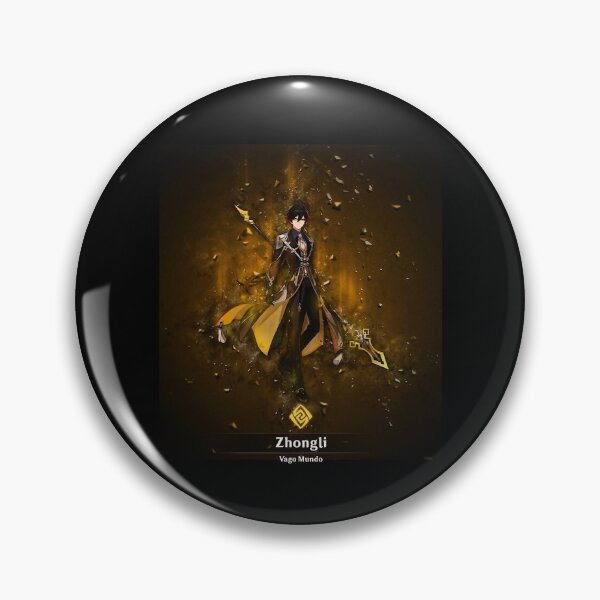 Item preview, Genshin Impact Zhongli - Vago Mundo Graphic designed and sold by GenshinImpact ⭐⭐⭐⭐⭐.