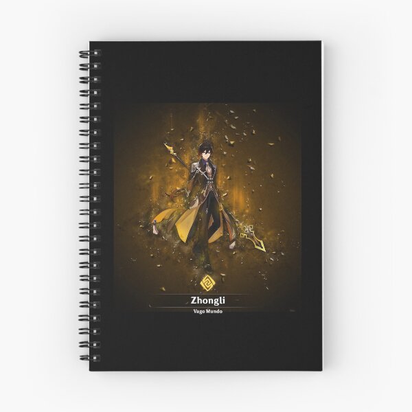 Item preview, Genshin Impact Zhongli - Vago Mundo Graphic designed and sold by GenshinImpact ⭐⭐⭐⭐⭐.