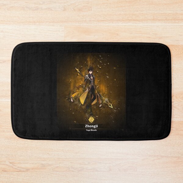 Item preview, Genshin Impact Zhongli - Vago Mundo Graphic designed and sold by GenshinImpact ⭐⭐⭐⭐⭐.