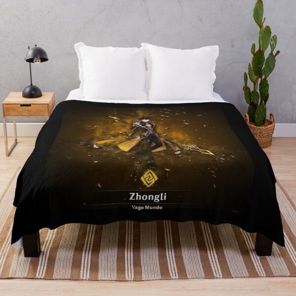Item preview, Genshin Impact Zhongli - Vago Mundo Graphic designed and sold by GenshinImpact ⭐⭐⭐⭐⭐.