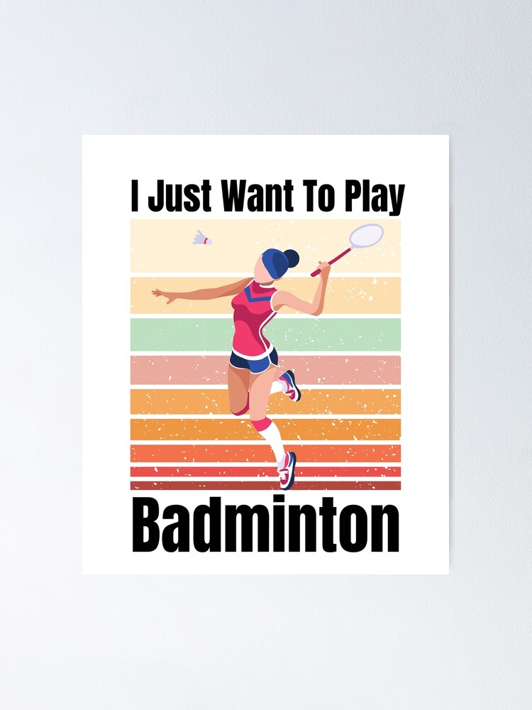 I want to play on sale badminton