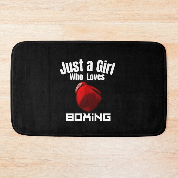 Item preview, Just a Girl Who loves Boxing #01 designed and sold by WaguinhoTex.