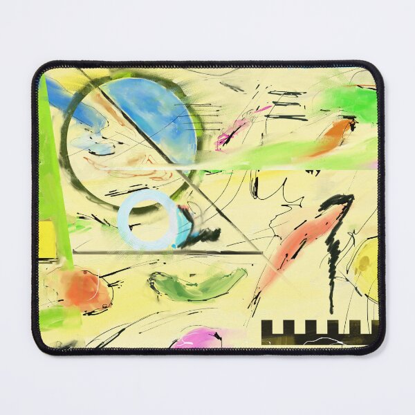 Item preview, Abstract art Geometric abstract random colors designed and sold by myDigitalArt.