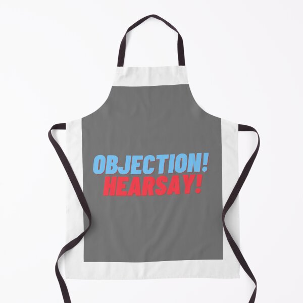 Item preview, OBJECTION HEARSAY designed and sold by BOSSERY.