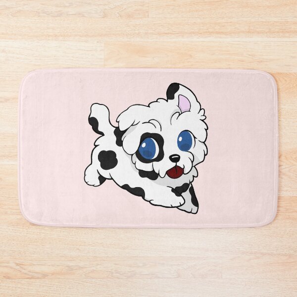 Item preview, cute black and white puppy designed and sold by EveryCuteThings.
