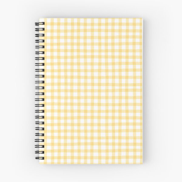 Item preview, Hand Drawn Gingham - Mustard and White designed and sold by PeachyLitchi.