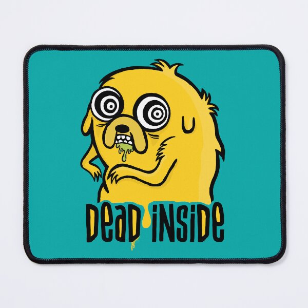 Item preview, Dead inside - crazy scared dog designed and sold by RAWWR.