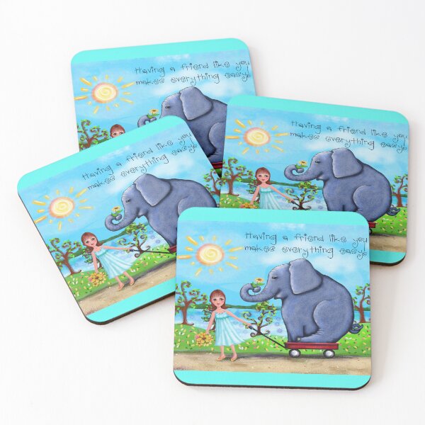 Item preview, Friends Make Everything Easy | Cherie's Art(c)2022 designed and sold by CheriesArt.