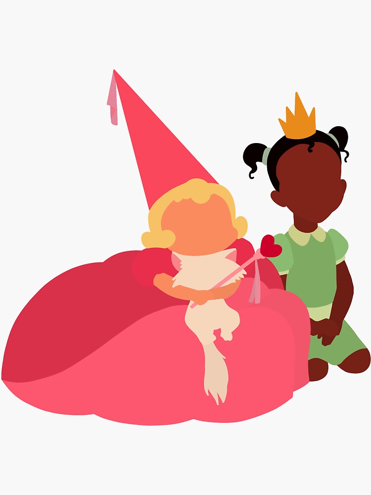 The Princess and the Frog Sticker