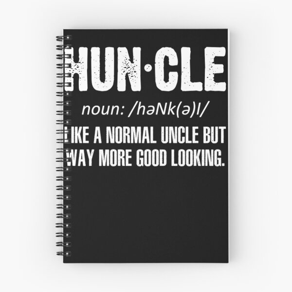 Item preview, Huncle like a normal uncle but way mode good looking tshirt designed and sold by AdelAbelard.