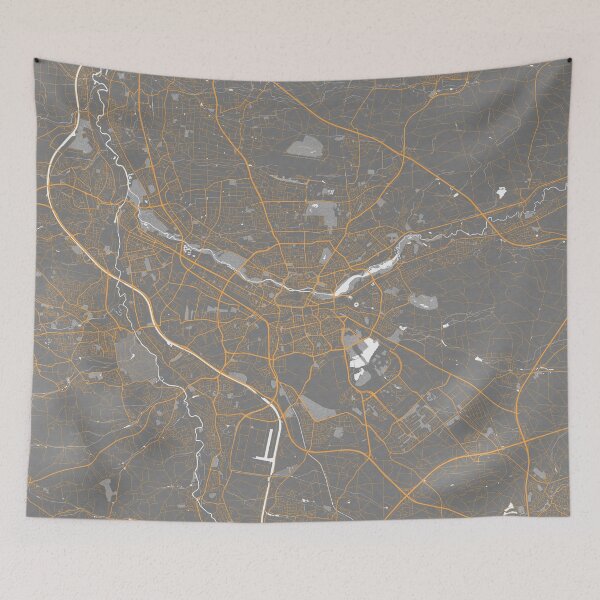 Item preview, Nuremberg City Map of Bavaria, Germany - Bauhaus designed and sold by deMAP.