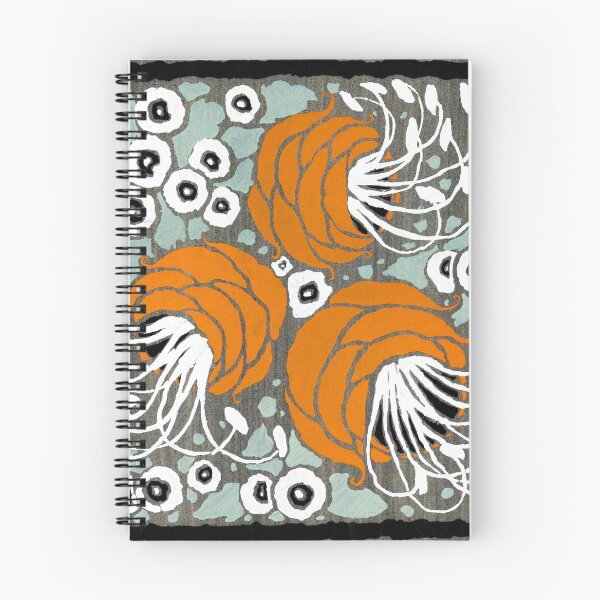 Item preview, Elegant Art Nouveau stencil print Flower Pattern by E.A. Seguy 28 designed and sold by fivo.