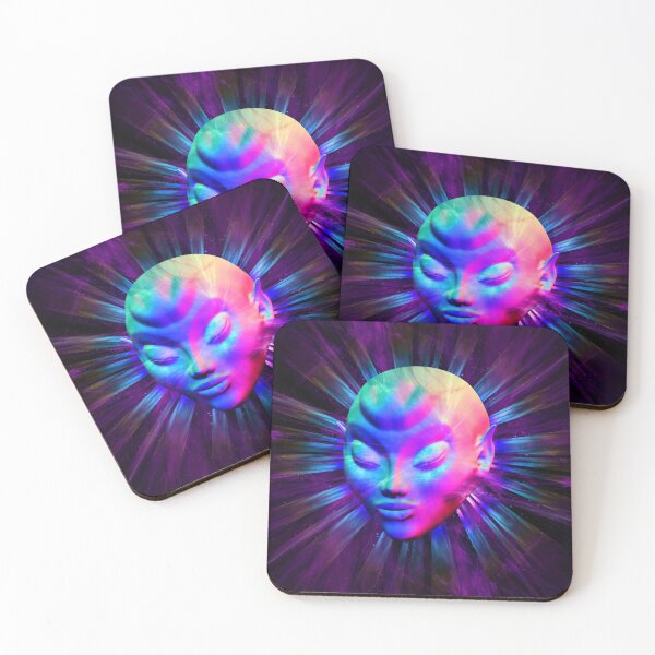 Item preview, Alien Psychedelic Meditation designed and sold by BluedarkArt.