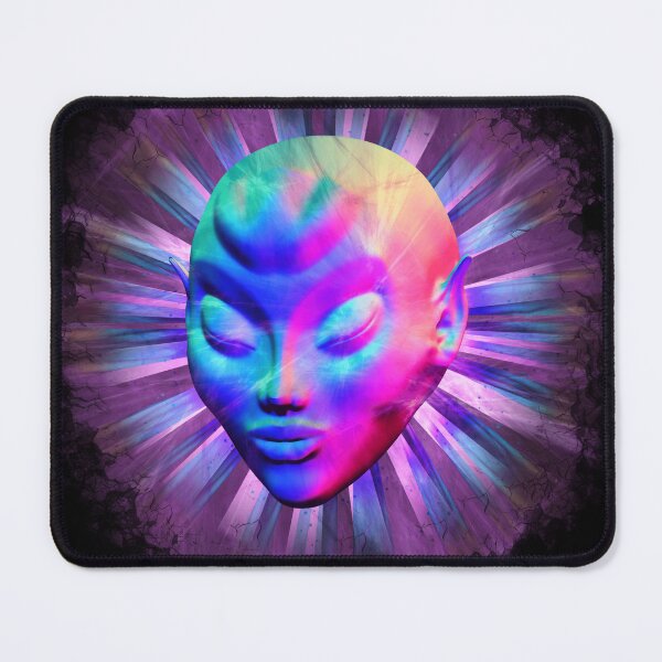 Item preview, Alien Psychedelic Meditation designed and sold by BluedarkArt.