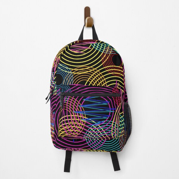 Item preview, Multicolor Circle Lines designed and sold by Lois Eastlund.