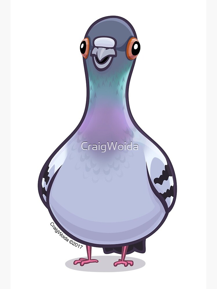 Pleasantly Surprised Pigeon Pleasantly Surprised Pigeon