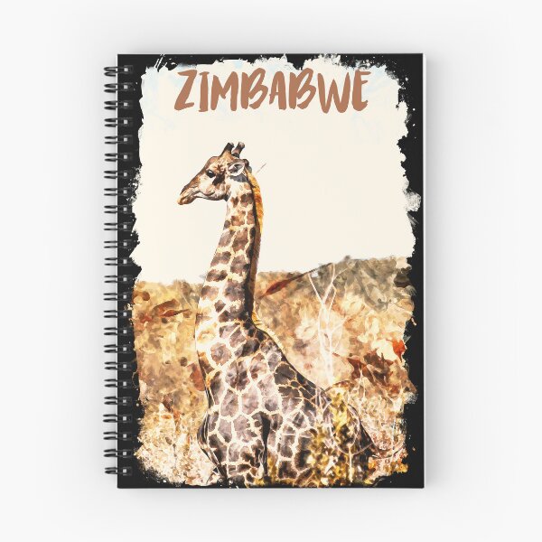 Item preview, Zimbabwe Africa city watercolor designed and sold by chrlalexandru.