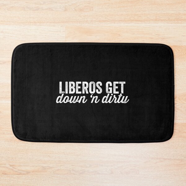 Item preview, Liberos Get Down N Dirty Volleyball T-Shirt Team Defense Sticker designed and sold by ayeshadanaqws.