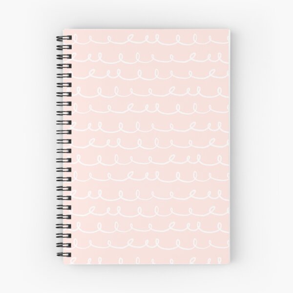 Item preview, Hand Drawn Scribbles - Peach and White designed and sold by PeachyLitchi.