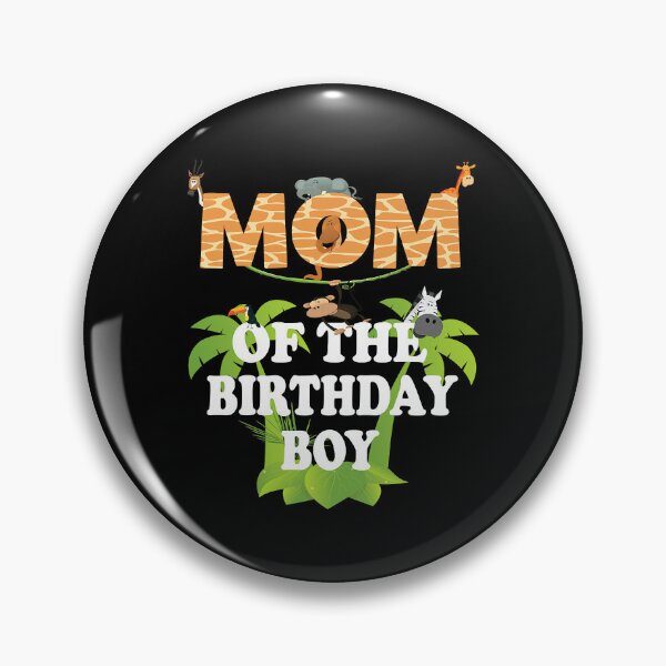 Item preview, Mom Of The Birthday Boy Zoo Theme Animal Party designed and sold by PameGraha.