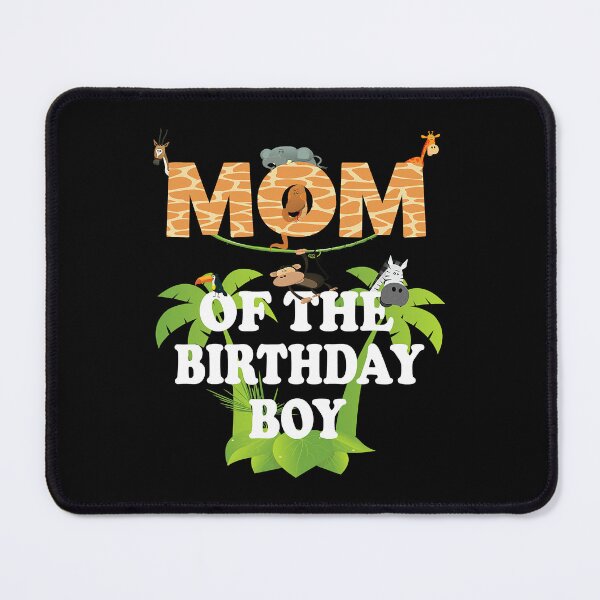 Item preview, Mom Of The Birthday Boy Zoo Theme Animal Party designed and sold by PameGraha.