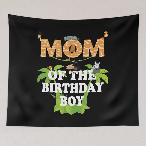 Item preview, Mom Of The Birthday Boy Zoo Theme Animal Party designed and sold by PameGraha.
