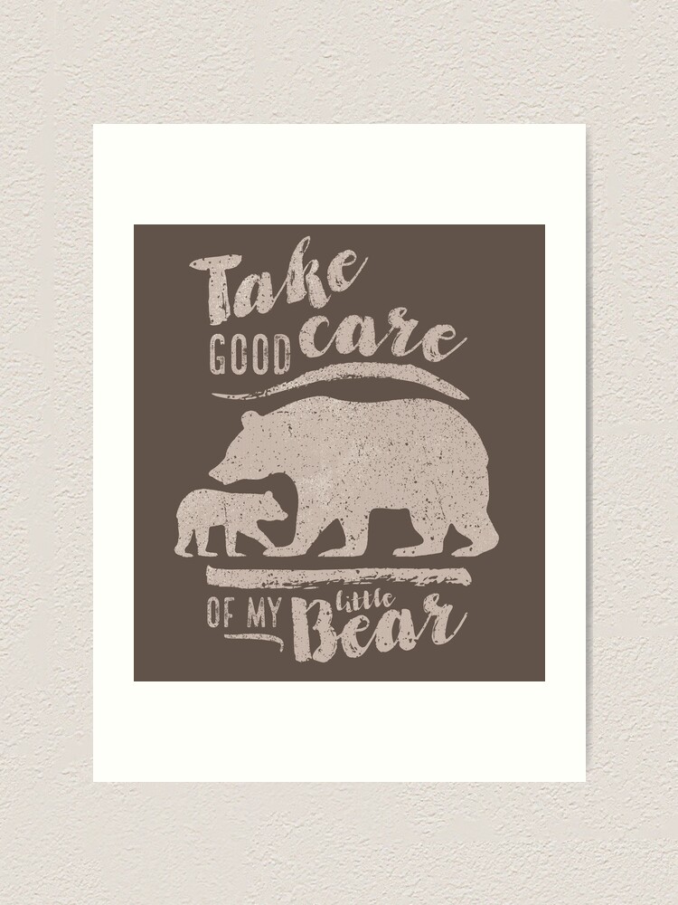 Best Mama Bear Ever Art Print