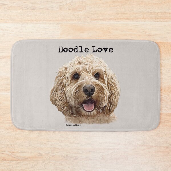 Item preview, Golden Apricot Doodle Dog  designed and sold by Happy Dog Doodles.