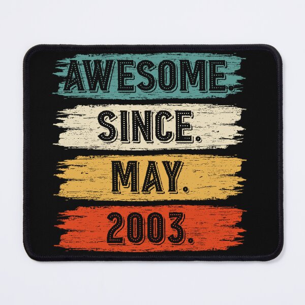 Item preview, 19 Years Old Gifts Awesome Since May 2003 19th Birthday designed and sold by MoHaCo.
