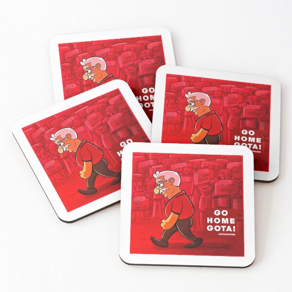 Item preview, GO HOME GOTA! designed and sold by ceyloneye.