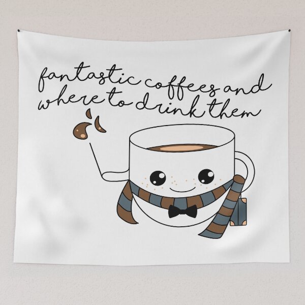 Item preview, fantastic coffees - new version designed and sold by Pescapin.