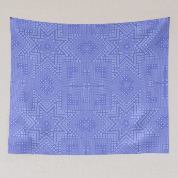 Item preview, Divertido diseño de patrón de estrella lila designed and sold by Weirdsmith.