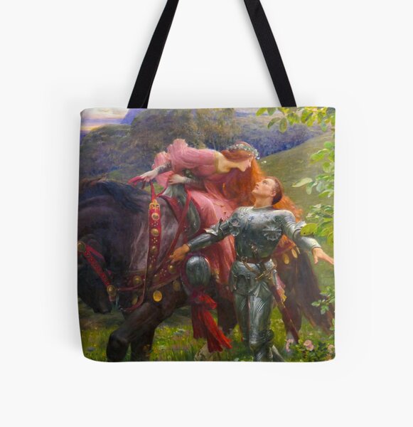 La Belle Dame Sans Merci Tote Bag by Sir Frank Dicksee - Pixels