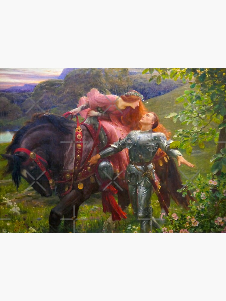 Poster « La Belle Dame sans Merci par Sir Frank Dicksee, Vintage John