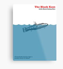 Little Black Submarines Metal Print