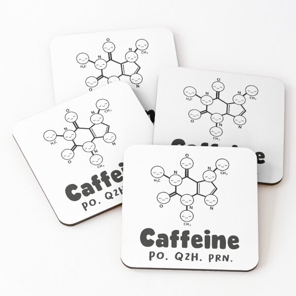 Item preview, Coffee As Needed, Caffeine Po Q4h Prn, Funny Nurse designed and sold by PRINTED ..
