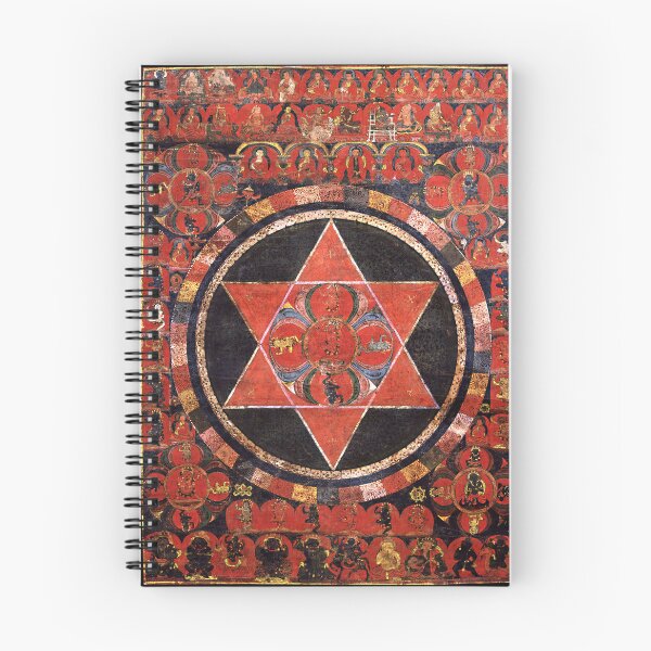 Item preview, Mandala 89 Vajravarahi Five Deity Mandala designed and sold by GuyBlank.