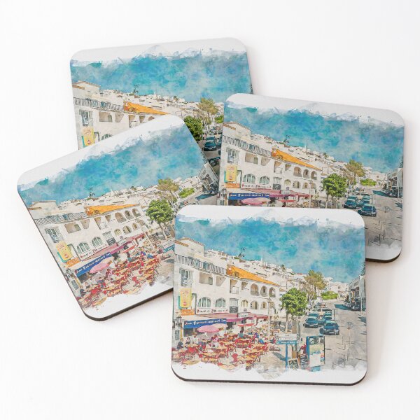 Item preview, Carvoeiro Street Algarve Portugal designed and sold by GG WALL ART.