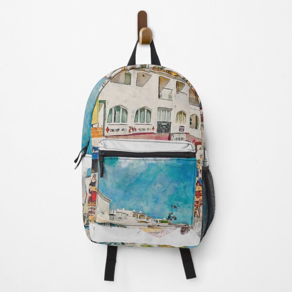 Item preview, Carvoeiro Street Algarve Portugal designed and sold by GG WALL ART.