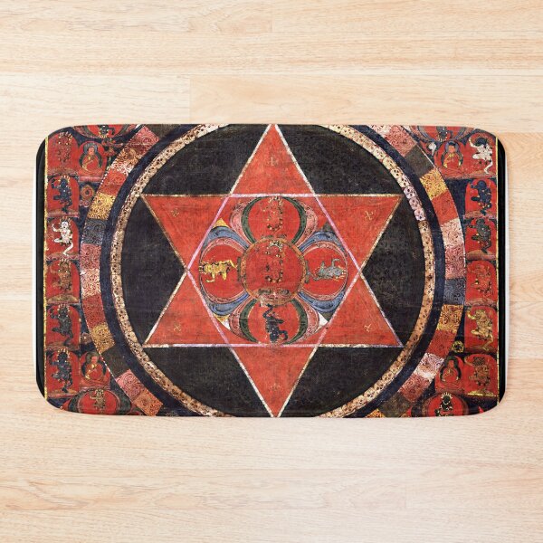 Item preview, Mandala 89 Vajravarahi Five Deity Mandala designed and sold by GuyBlank.