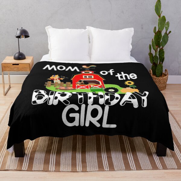 Item preview, Mom Of The Birthday Girl Cow Farm Barnyard Party Gift designed and sold by PameGraha.