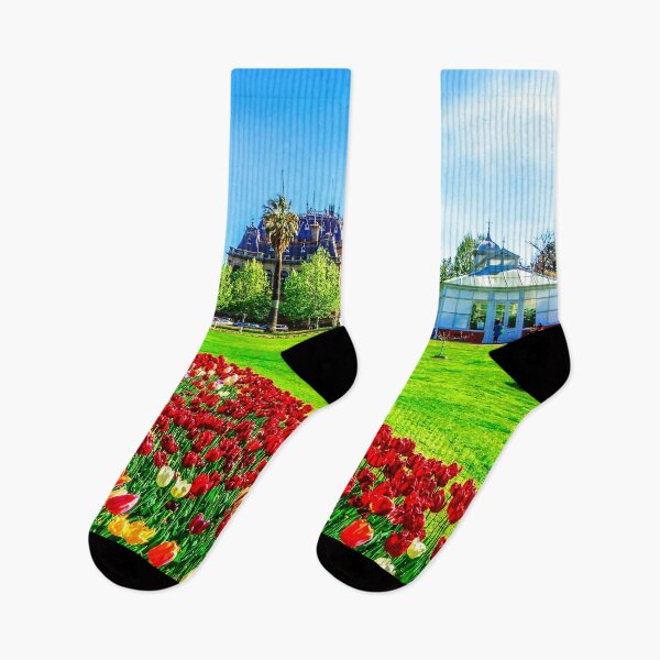 Item preview, Tulips in Bloom at the Conservatory Gardens designed and sold by Steven Jodoin.