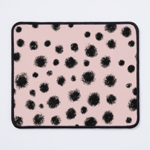Item preview, doted pink and black  cheetah lSeamless Pattern print animal texture print black and white safari Abstract Animal Skin Pattern designed and sold by KHELISTORE.