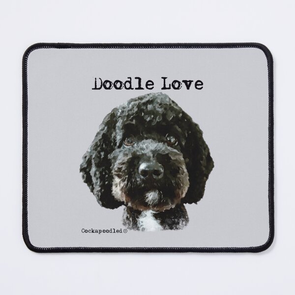 Item preview, Black Doodle Dog  designed and sold by Happy Dog Doodles.