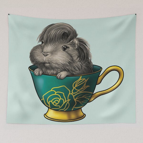 Item preview, teacup designed and sold by sheep-ahoy.