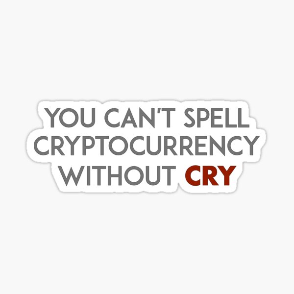 can spell crypto without cry