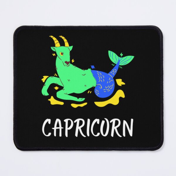 Item preview, Green capricorn goat designed and sold by Wavytarot.