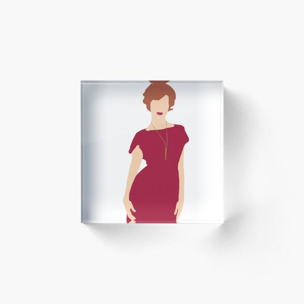 Joan Holloway Mad Men Acrylic Block