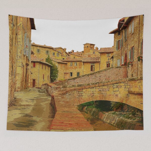 Item preview, Gubbio Umbria Italy House Architecture designed and sold by Anuchartl.